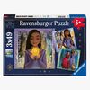 Ravensburger Disney Wish Puslespil 3x49 Brikker