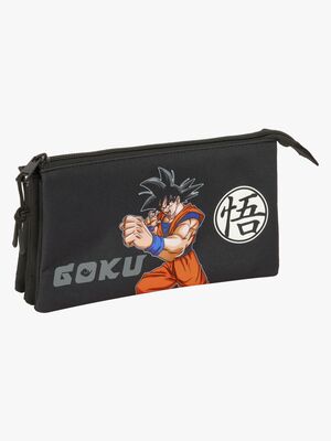 Dragon Ball Penalhus med 3 Rum, Sort