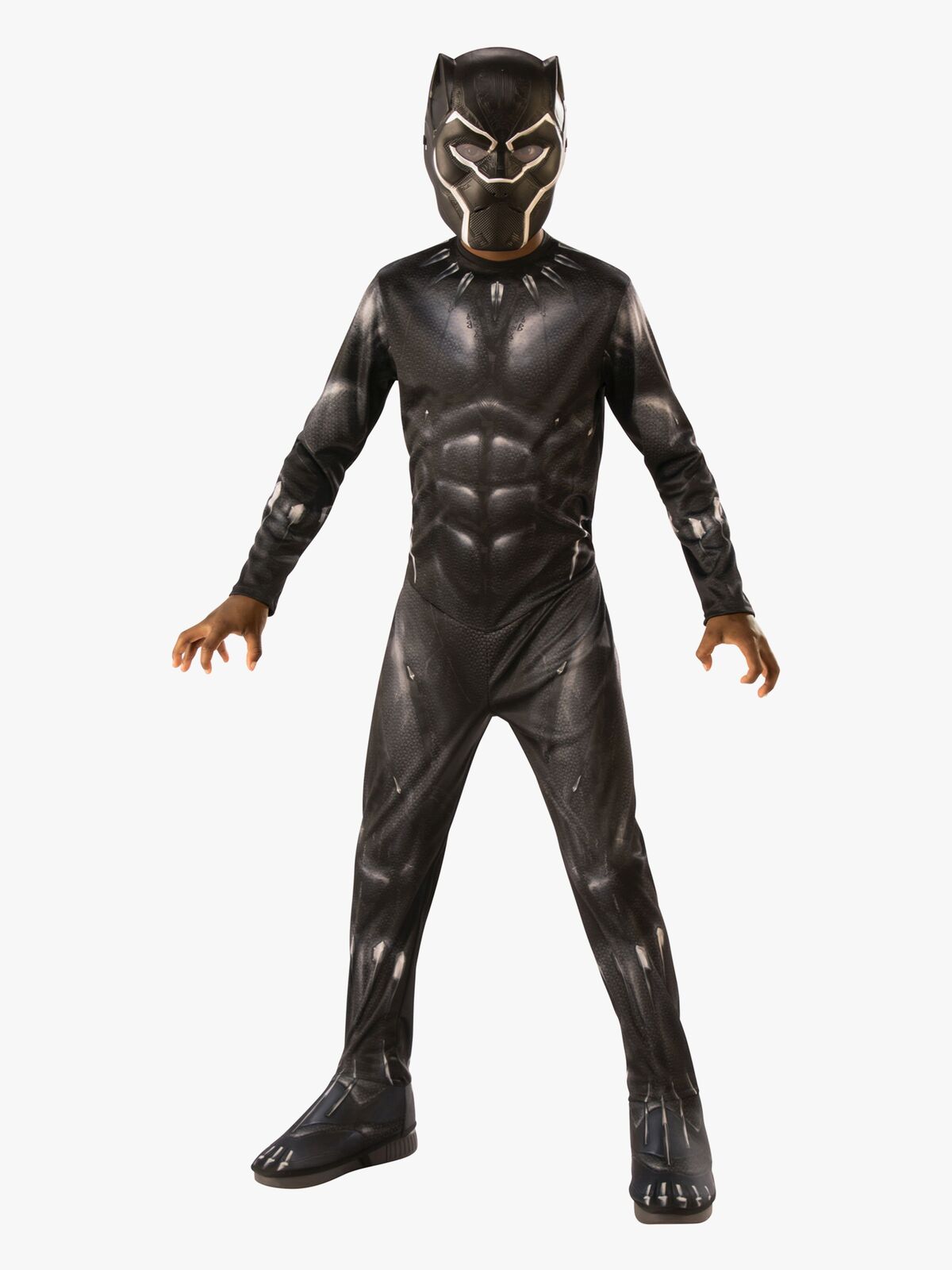 Marvel Avengers Black Panther Kostume med Maske