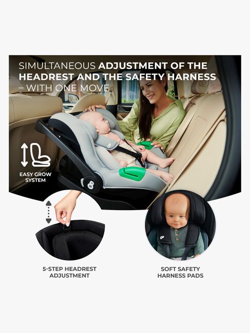 Kinderkraft MINK PRO i-Size Autostol Baby, Black