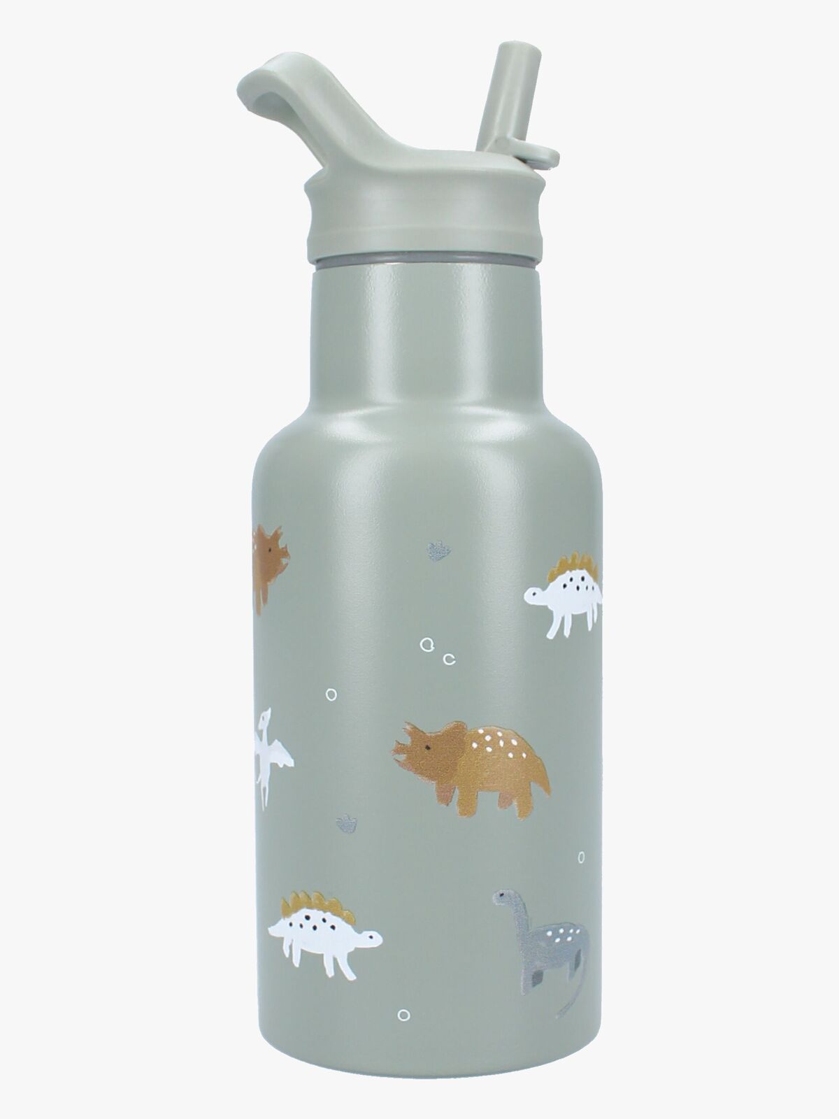 Kidzroom Stainless Steel Drikkedunk 350 ml Small Talk, Grøn