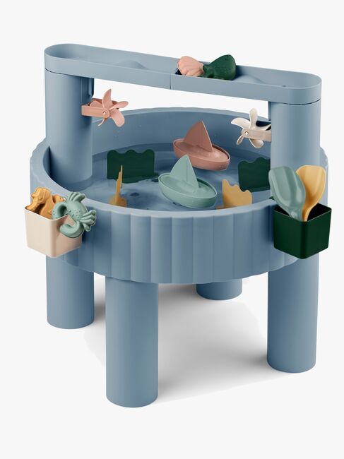 LIEWOOD Sepp Aktivitetsbord Vand & Sand, Blå