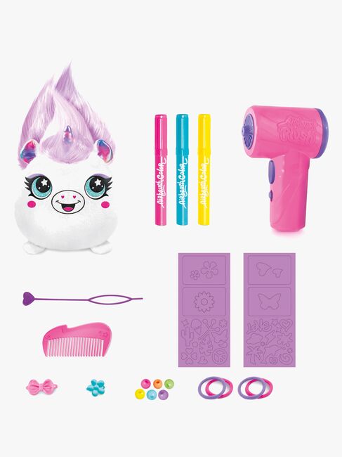 Canal Toys Airbrush Plush Hair'iffic Squishy Bamse Pal-Princess  17 cm