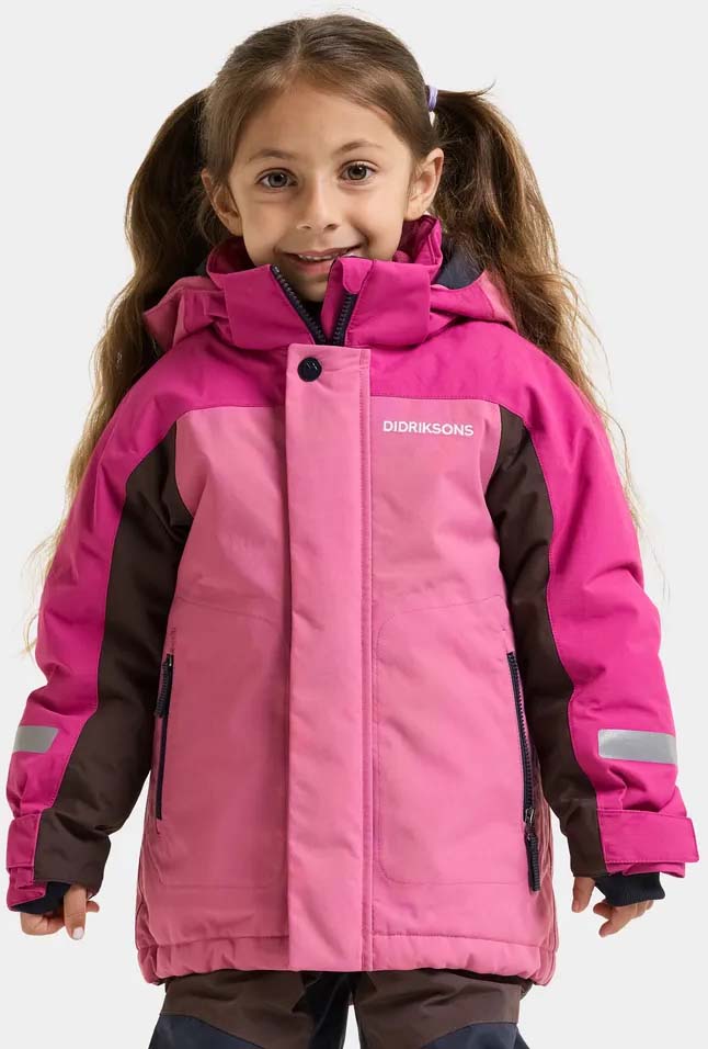 Didriksons Neptun Vinterjakke, Heather Pink, 140