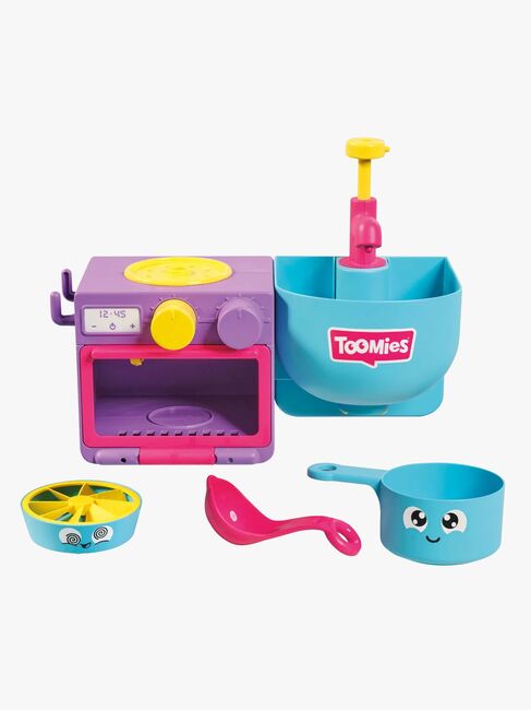 Toomies Bubble & Bake Bathtime Kitchen 2-i-1 Badelegetøj