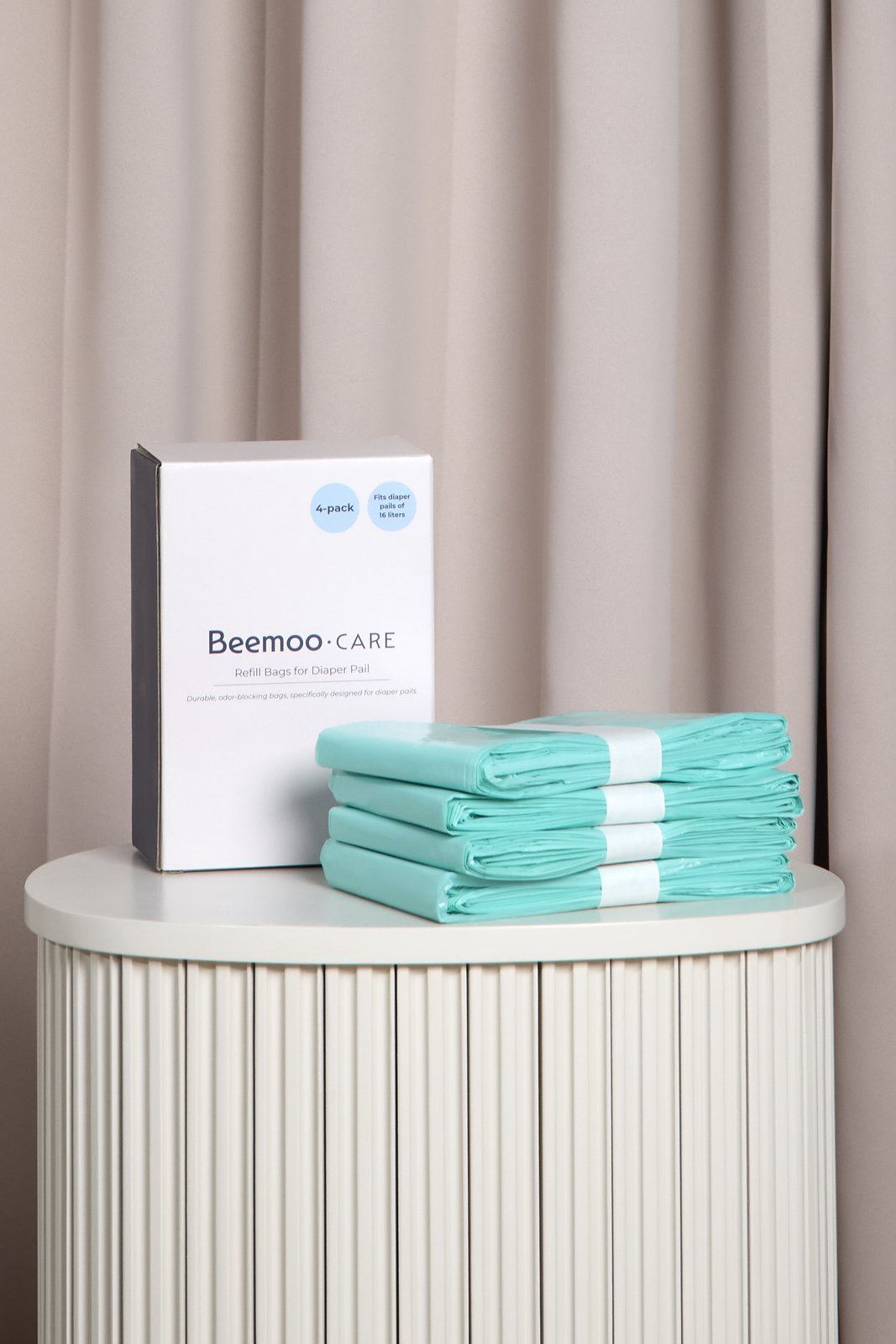 Beemoo CARE 4-pak Bleposer til Blespand