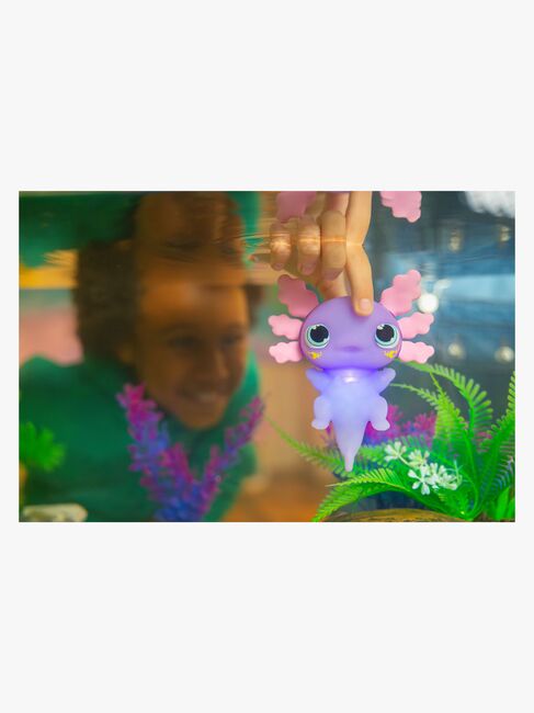 Animagic Let'S Glo Axolotl Pastel Glow In The Dark Figur