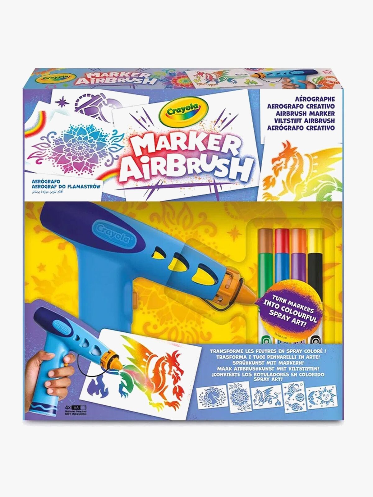 Crayola Airbrush Malesæt