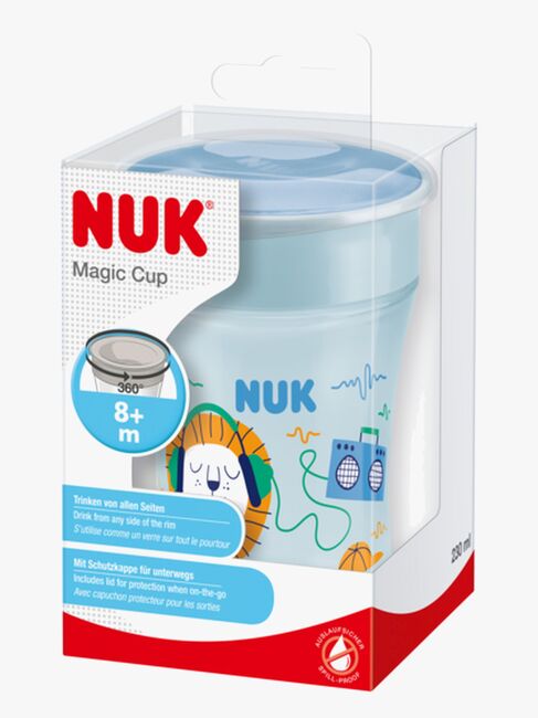 NUK Evolution Magic Kop 230 ml, Blå