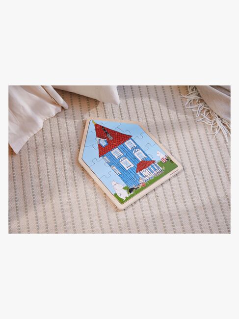 Mumitroldene Træpuslespil Mumitroldehuset 19 Brikker