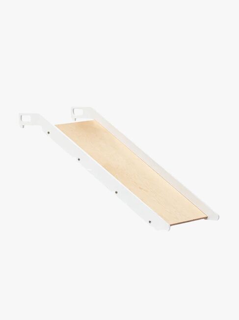 Duck Woodworks Rutsjebane til Sammenklappeligt Læringstårn, Hvid