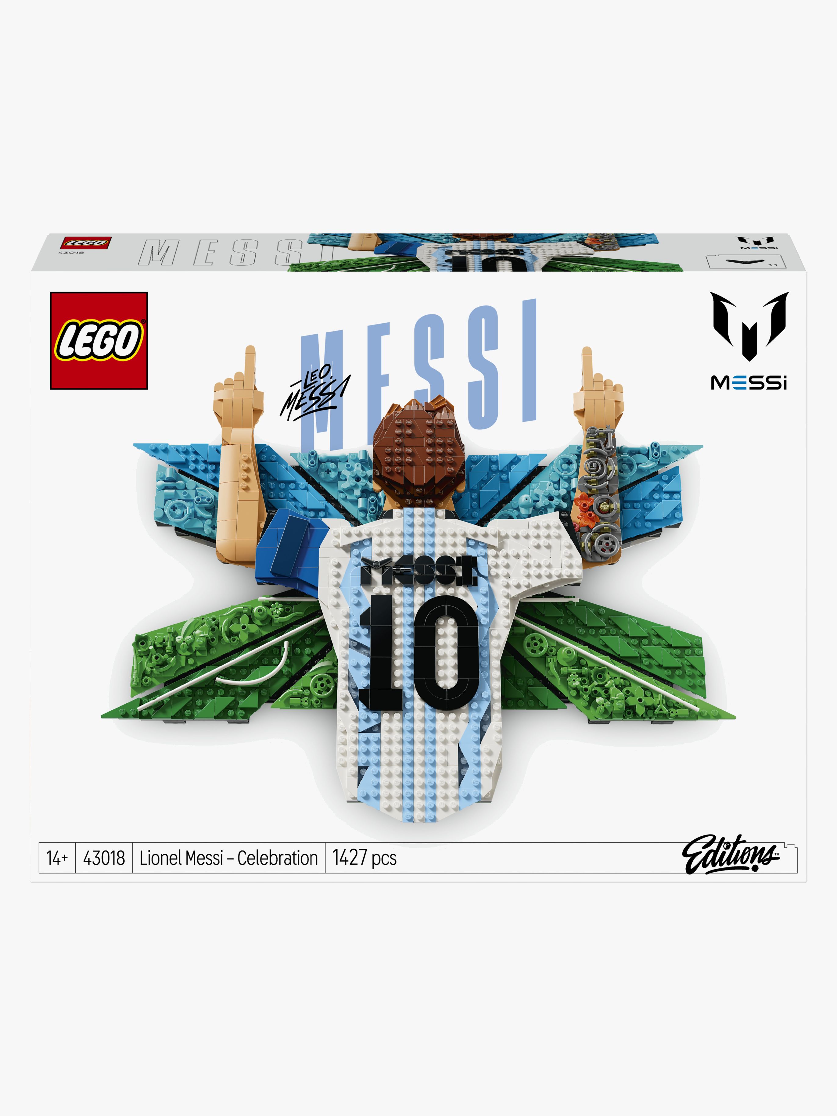 LEGO Editions Football 43018 Lionel Messi – jubelscene