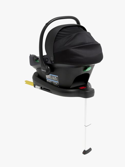 Beemoo Route i-Size Autostol Baby inkl. ISOFIX Base, Mineral Grey