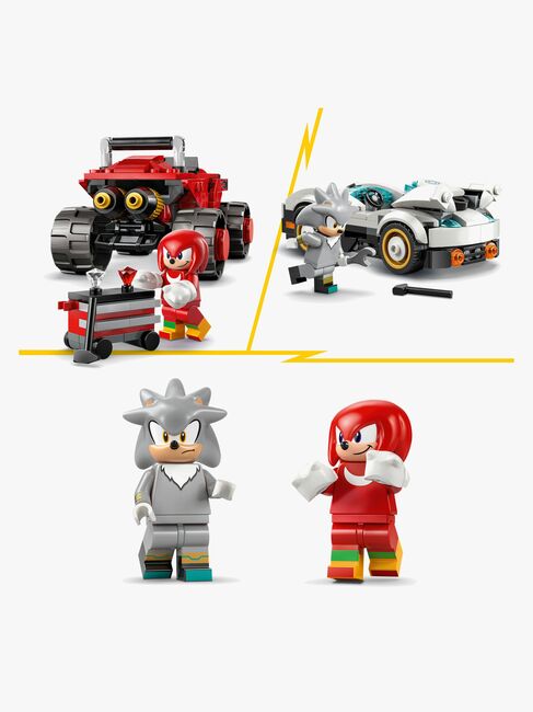 LEGO Sonic 77118 Silvers bil mod Knuckles' monstertruck