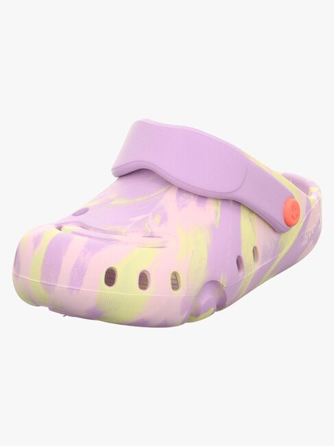 Superfit Splash C Hjemmesko, Purple/Yellow