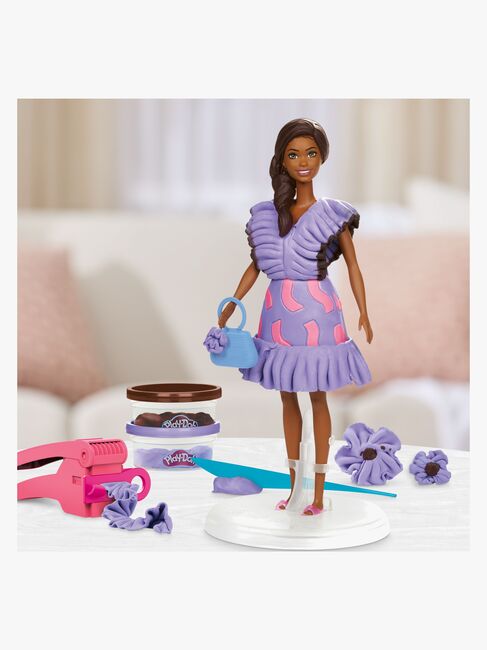 Play-Doh Barbie Fashionista Modellervoks med Dukke Flæser