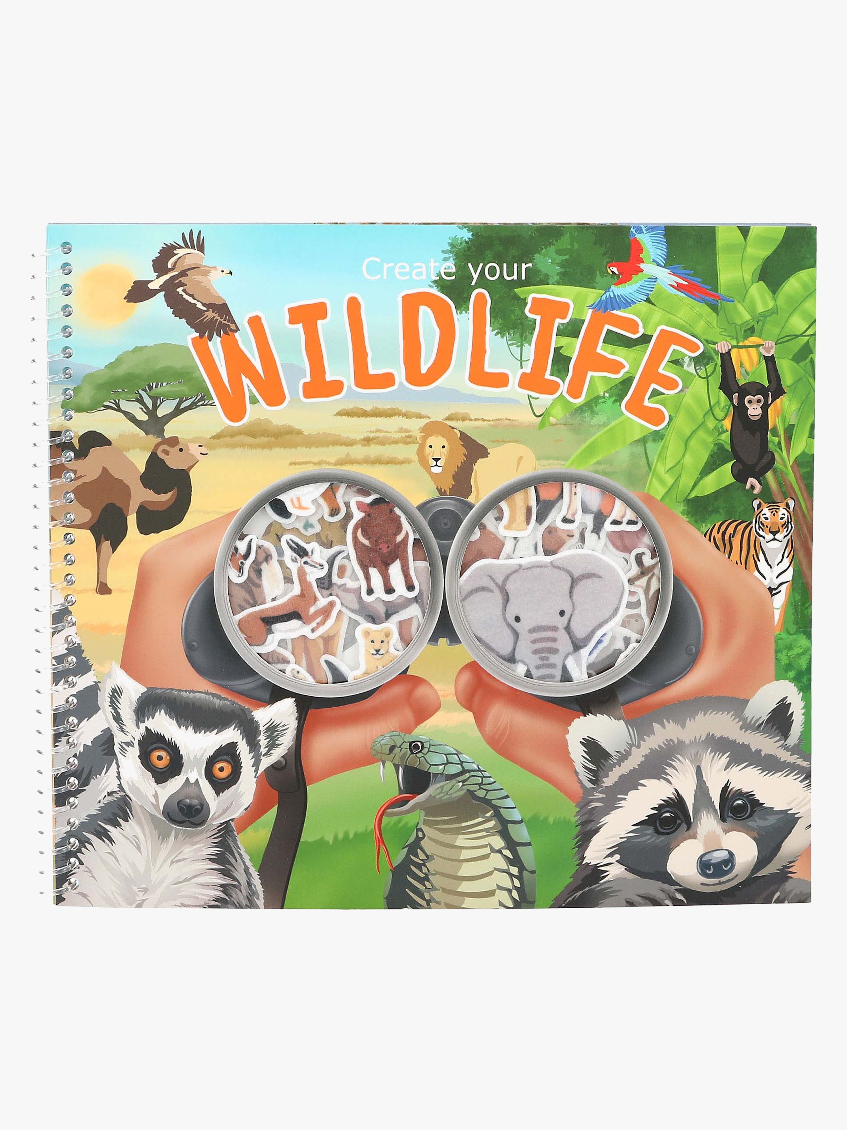 Motto Trends Klistermærkebog Create Your Wild Life