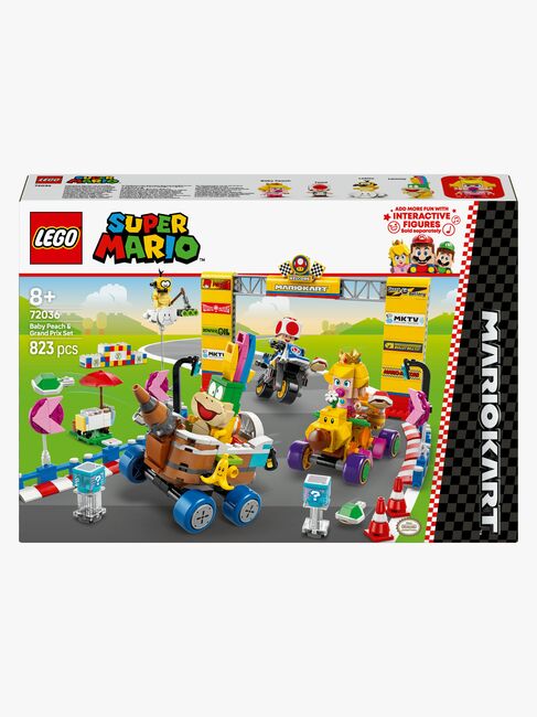 LEGO Super Mario 72036 Mario Kart – Baby Peach og Grand Prix-sæt