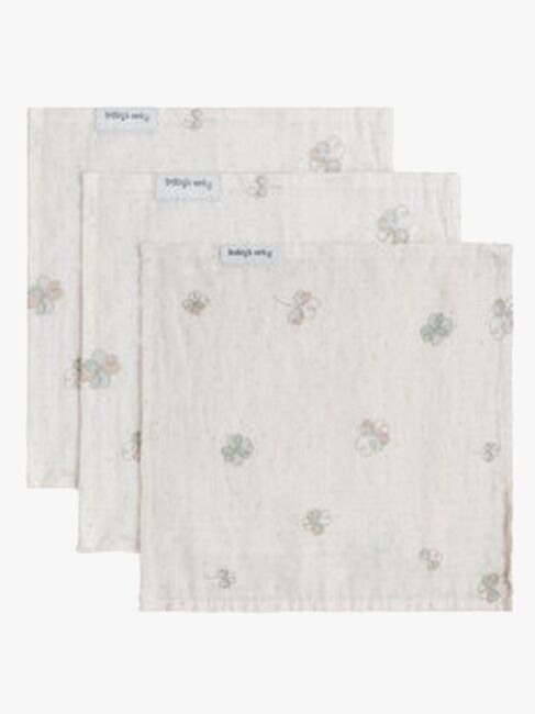 Baby's Only Tender Bomuldsstofble 3-pak, Clover