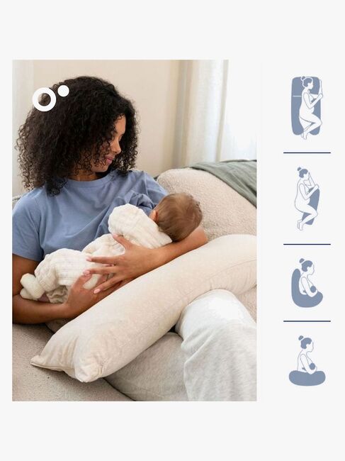 Doomoo Graviditetspude Maxi, Blomst Sand