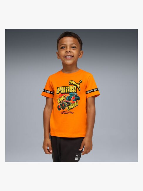 Puma Hot Wheels T-shirt, Orange Glo