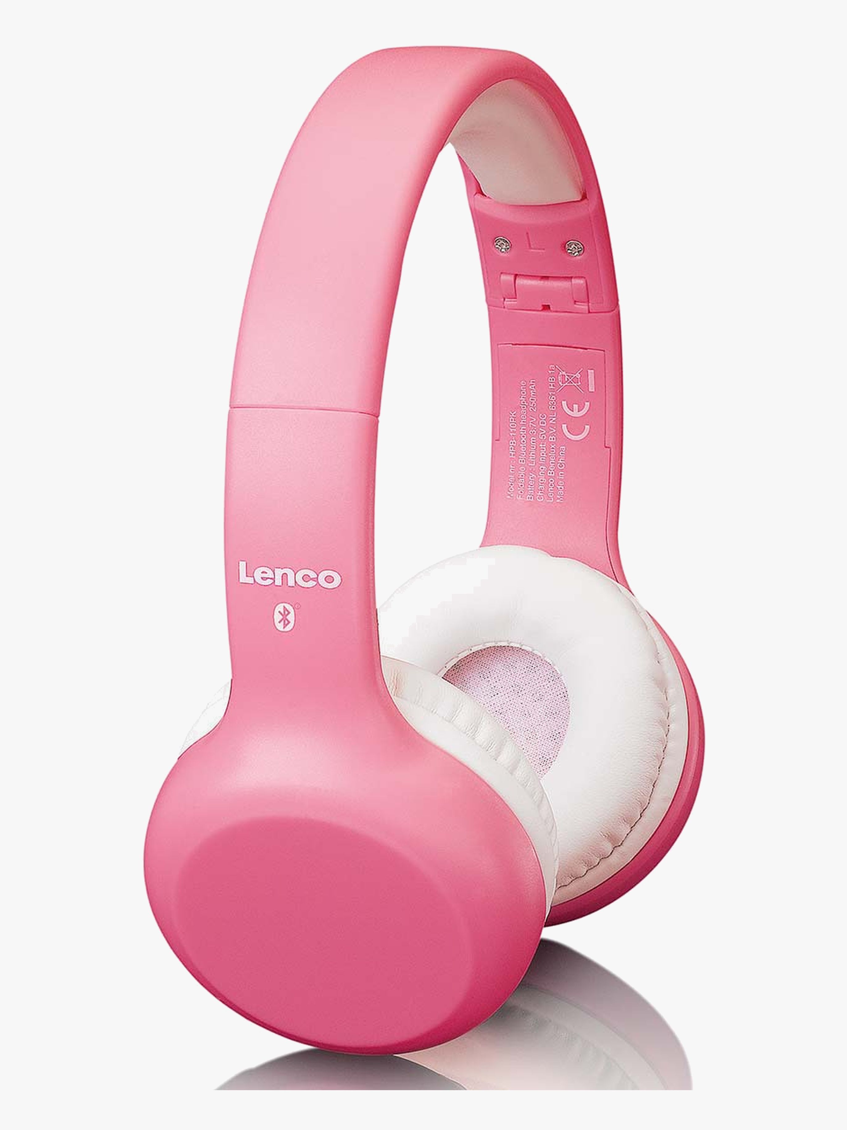 Alecto Sammeklappelige Bluetooth-hovedtelefoner, Pink