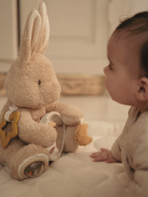 Little Dutch Baby Bunny Aktivitetslegetøj med Spejl