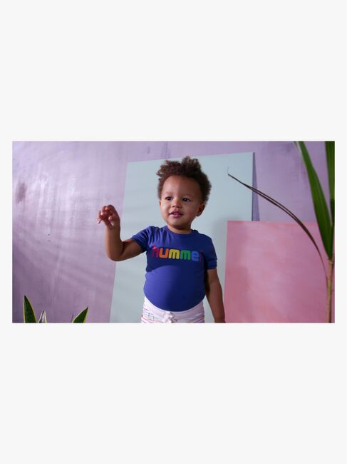 Hummel Rainbow Shorts, Whisper White