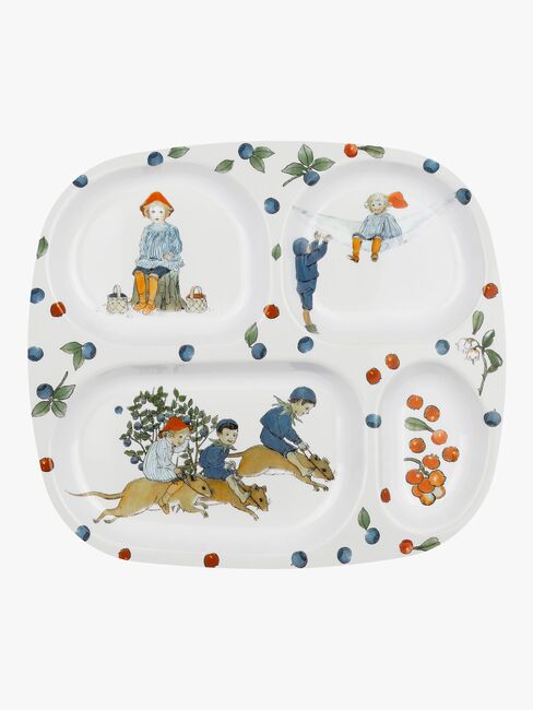 Elsa Beskow Putte I Blåbærskoven Tallerken med Rum