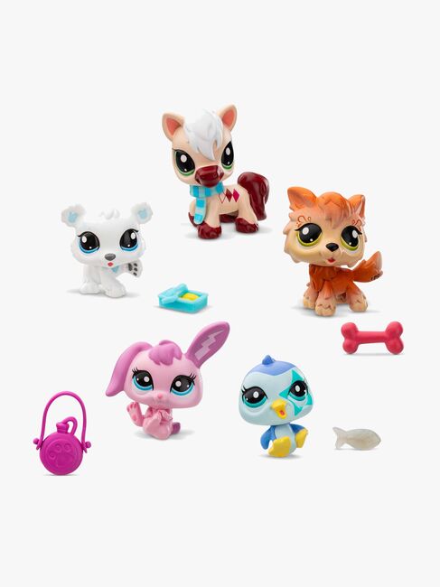 Littlest Pet Shop Winter Besties Figursæt 5-pak