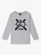 Luca & Lola Gabriel Langærmet T-Shirt, Grey Melange