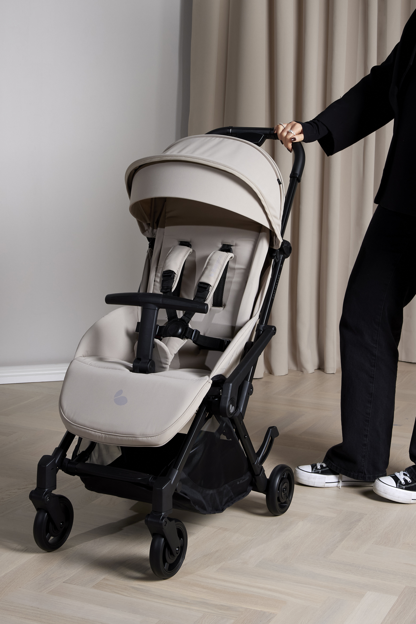 Beemoo Easy Fly Lux 4 Sulky, Sand Beige