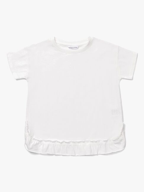 Luca & Lola Bellaria Top, White