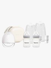 Beemoo CARE Wearable Elektrisk Brystpumpe Single inkl. Modermælksposer Modermælksflaske & Opbevaringstaske