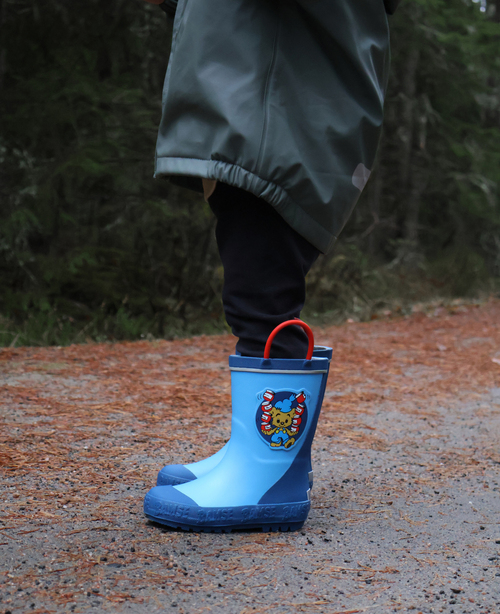 Vincent Bamse Verdens Stærkeste Bjørn Gummistøvler, Blue