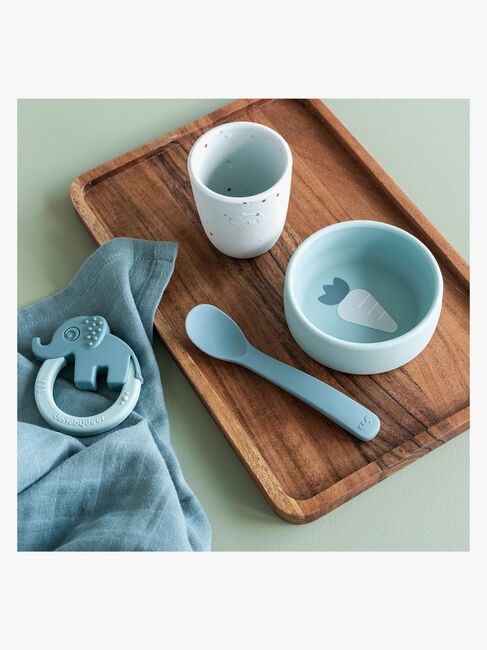 Done By Deer Silikone Madsæt, Blue