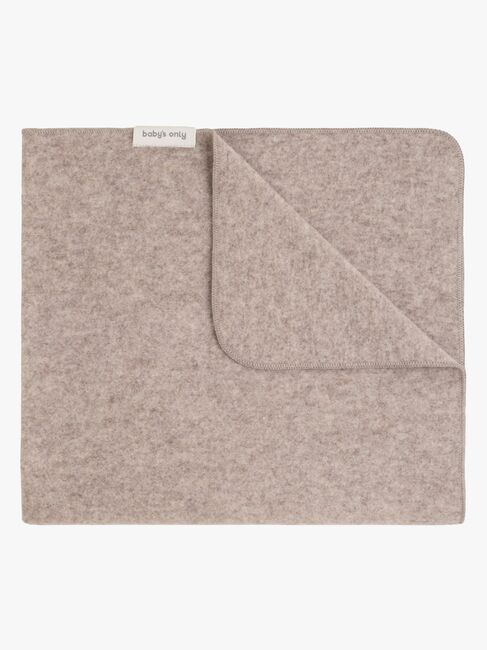 Baby's Only Baby Crib Tæppe Merinould TOG 1, Brushed Sand