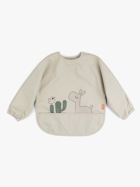 Done By Deer Langærmet Hagesmæk m. Lomme Lalee, sand