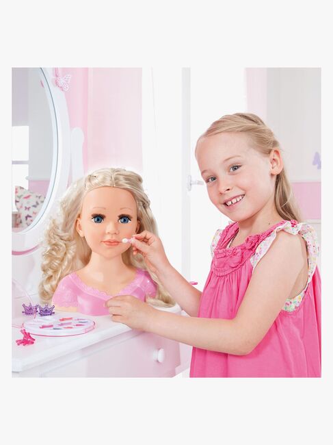 Bayer Design Charlene Super Model Sminkedukke, Blond