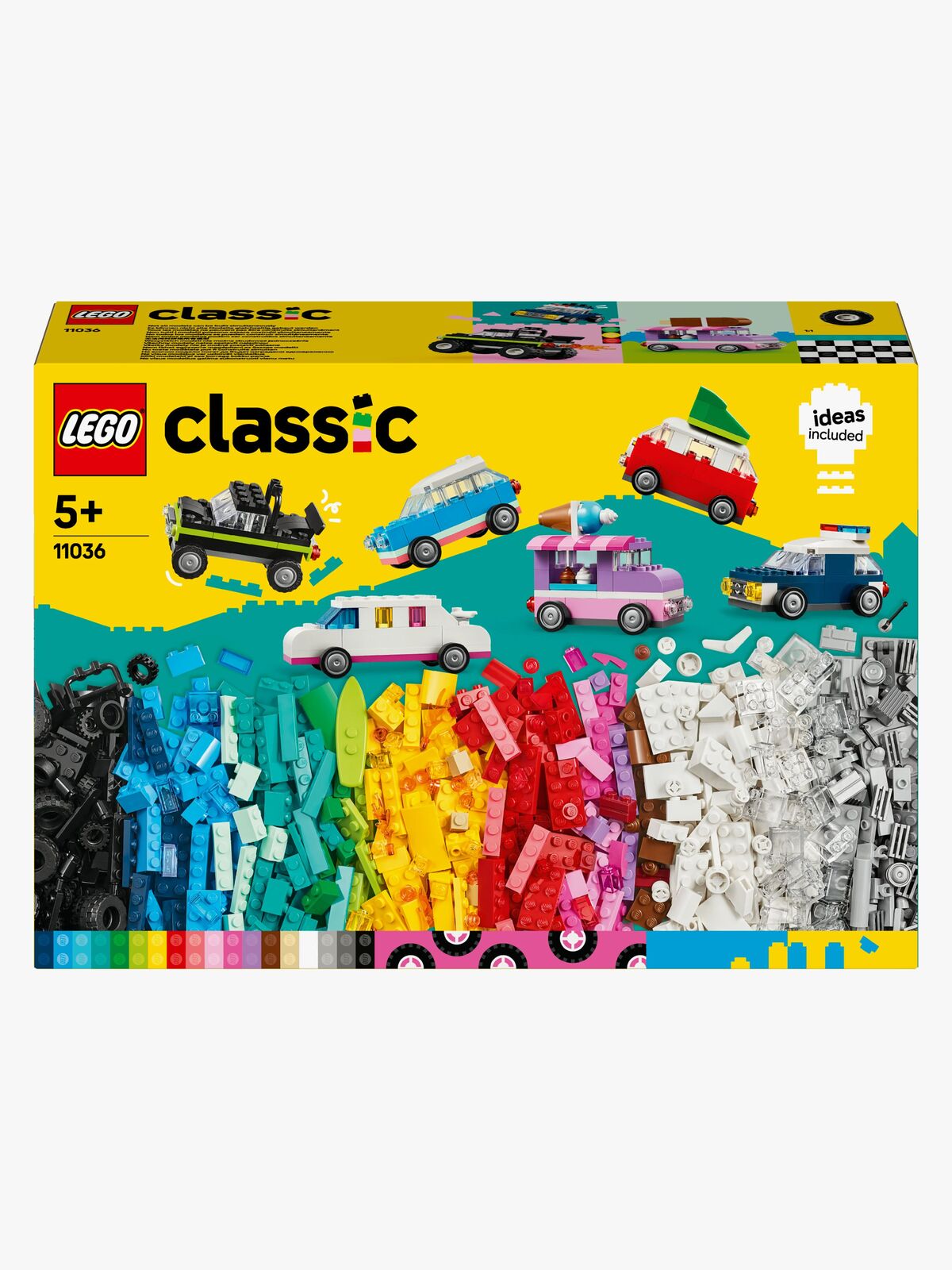 LEGO Classic 11036 Kreative køretøjer