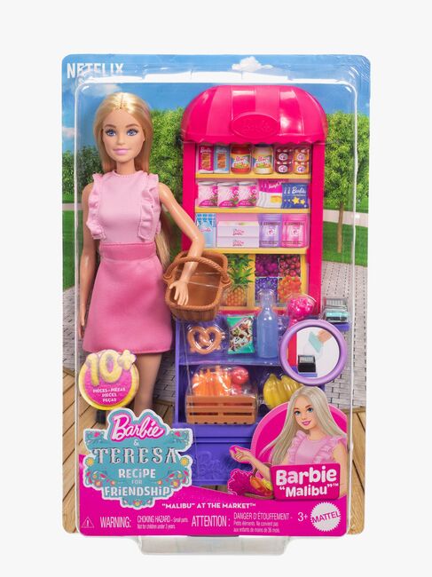 Barbie & Teresa Recipe for Friendship Legesæt med Dukke Marked