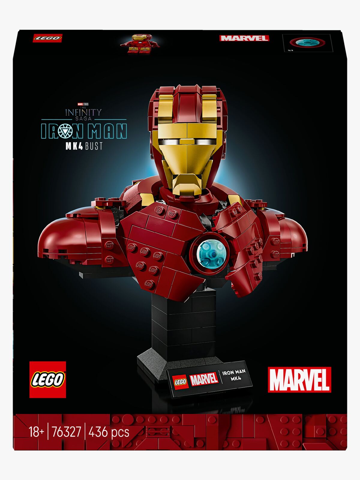 LEGO Super Heroes 76327 Iron Man MK4-buste