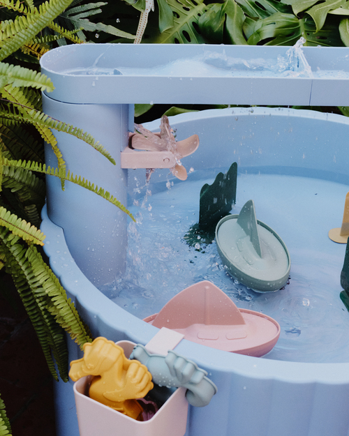 LIEWOOD Sepp Aktivitetsbord Vand & Sand, Blå