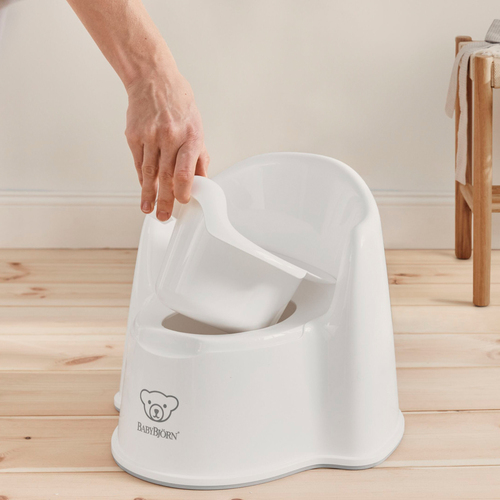 BabyBjörn Pottestol, White/Grey