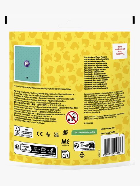 LEGO Animal Crossing 30731 Tom Nook og svævende gave