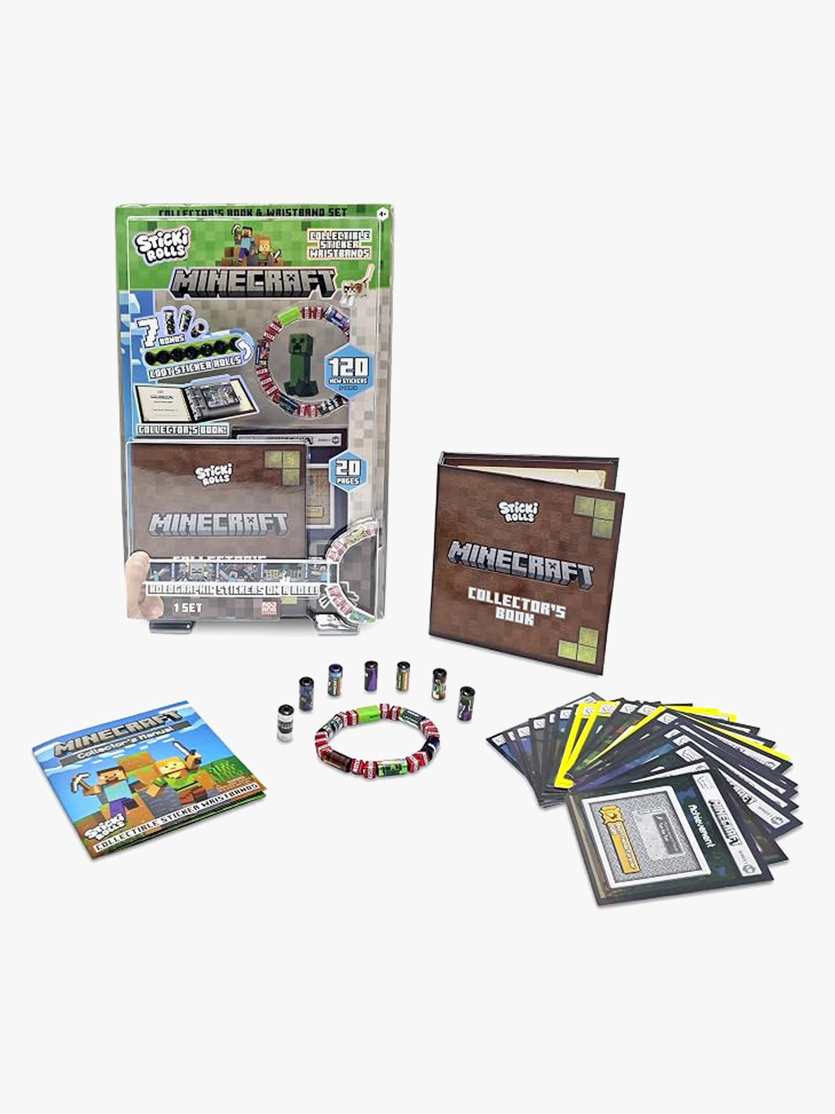 Sticki Rolls Minecraft Klistermærkebog