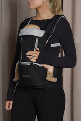 Beemoo CARE Carry Comfort 4-in-1 Bæresele & Hoftesæde, Black