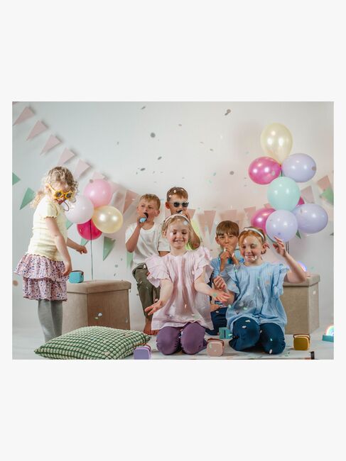 Lalarma Bluetooth-højttaler med Trådløs Mikrofon, Rose