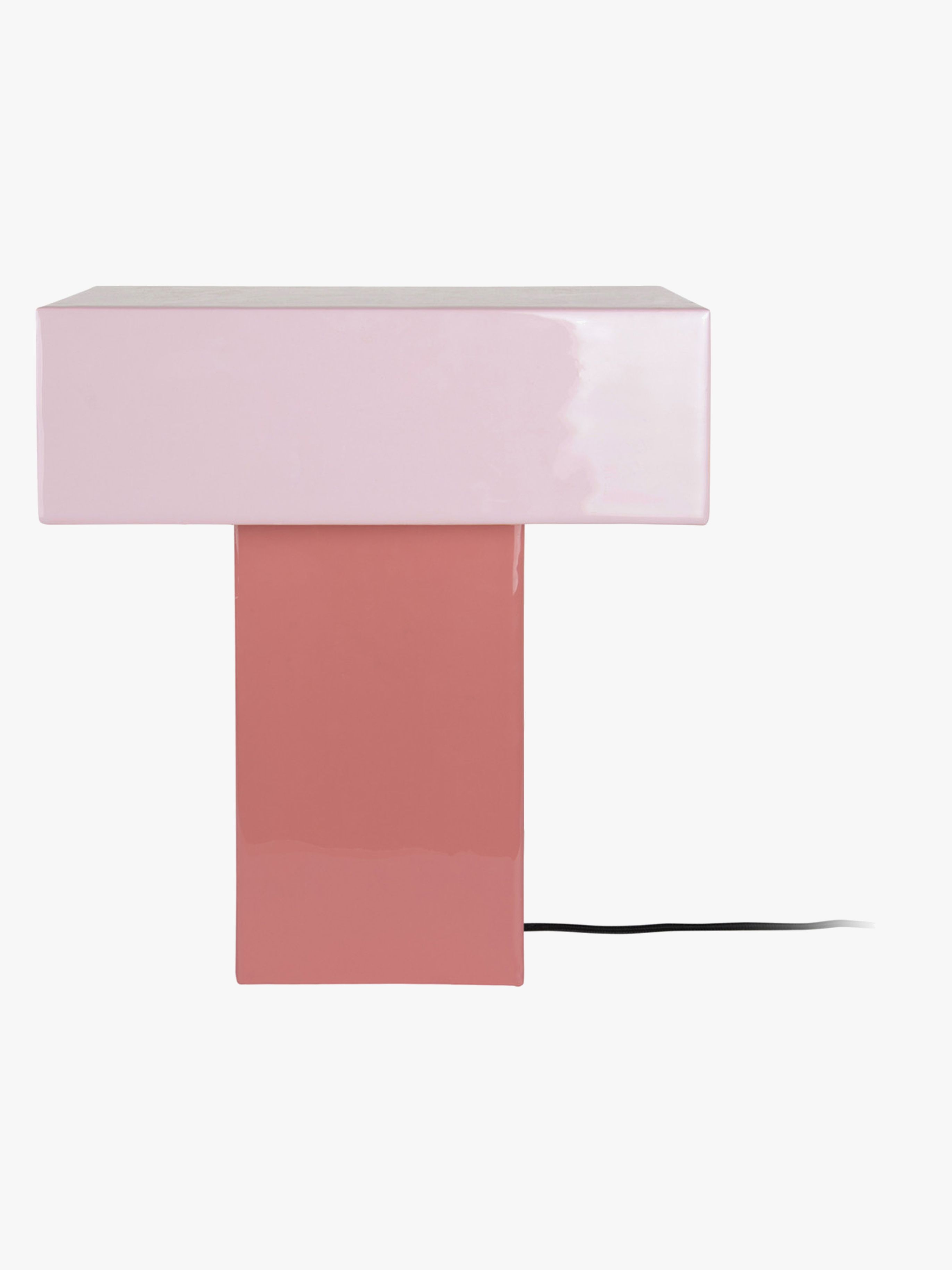 PresentTime Grato Recto Bordlampe, Rose Tan/Soft Pink, Børnelampe