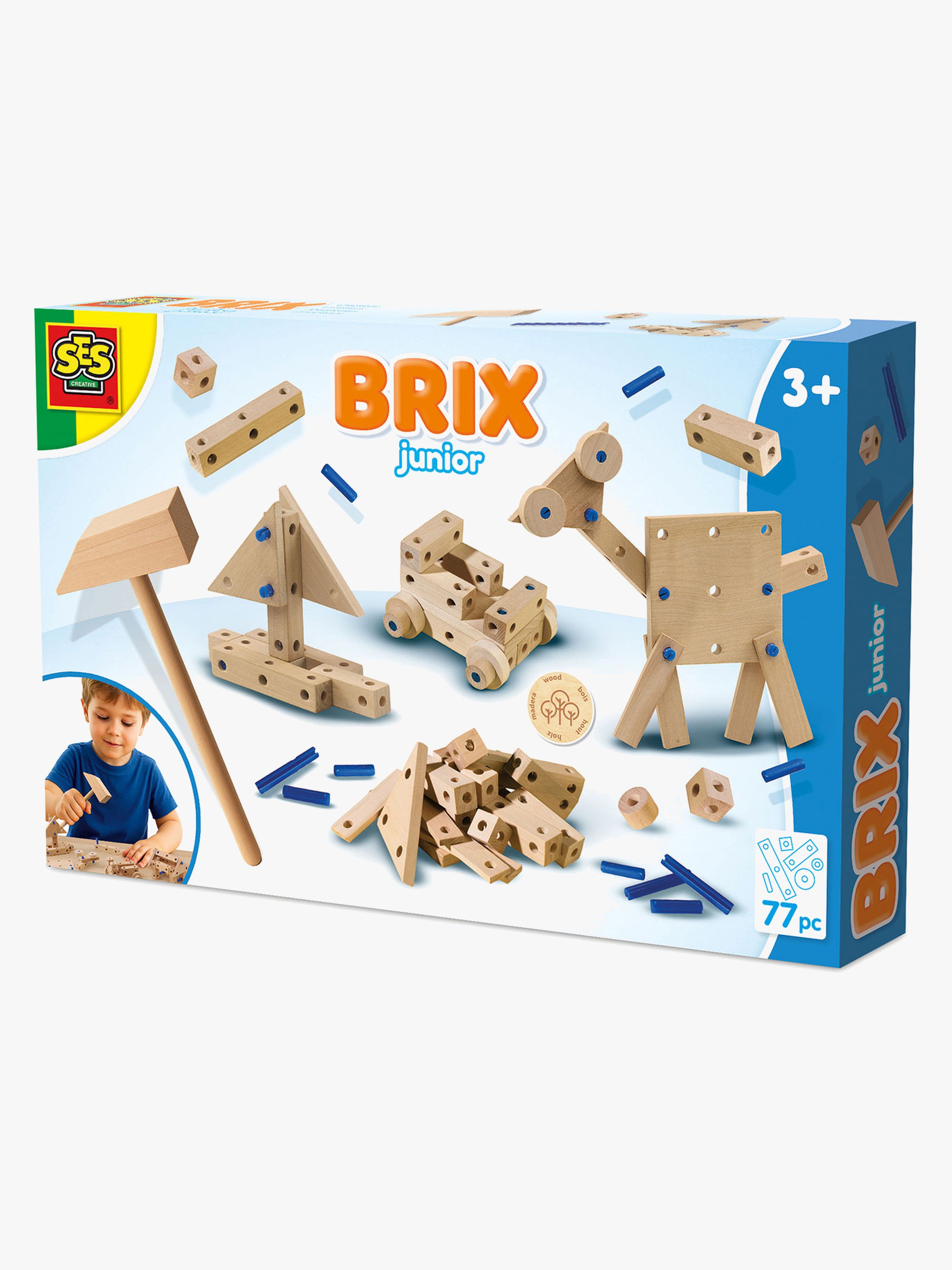 SES Creative Brix Junior Tømmersæt